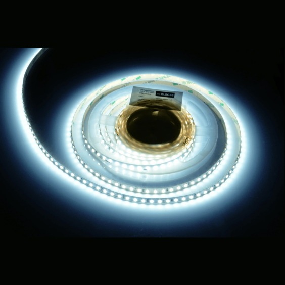 Лента светодиодная AQ Led-Line 2835 120 LED/М 24V 9,6W/м 8мм IP20 Холодный белый 6300-6700 К, 5 м (15.0036) #3