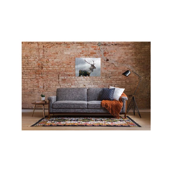 Картина "Экспозиция Олень 1" 70х50 см #4