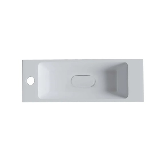 Раковина для ванной Uperwood Modul 60х21х12 см, белая глянцевая #3