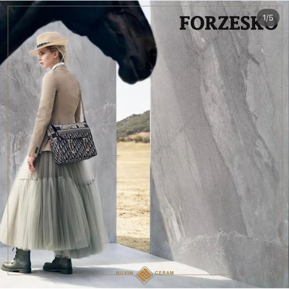 Керамогранит Forzesko Gray Dark, 1200х600 мм #3