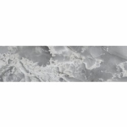 Кромка пластиковая с клеем «Скиф» Оникс дымчатый арт. 086, 3000 x 50 мм