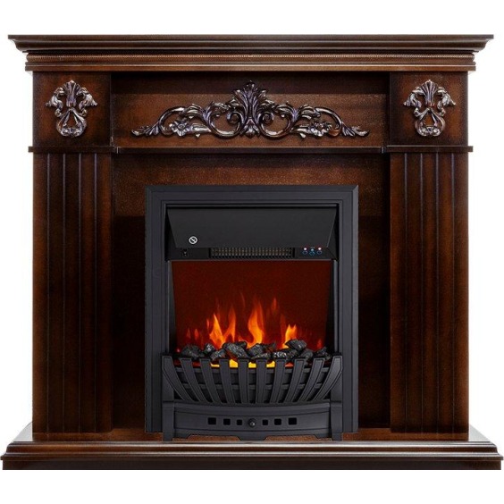 Каминокомплект Provence - Коньяк с очагом Aspen Black #1