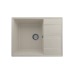 Мойка для кухни кварцевая Ulgran Quartz Prima 650-02, лён