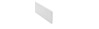 Планка поперечная AQ LineBox, L=1200 мм, Белый