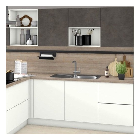 Столешница Form and Style Дуб Аутентик серый FS1150 W1, 3000 x 1200 x 38 мм #2