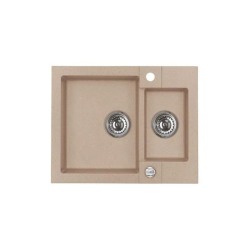 Alveus Rock 80 Granital Beige-G55 595x475x160 1+1/2 кухонная мойка