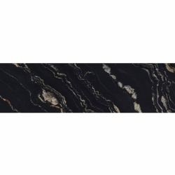 Кромка пластиковая без клея «Скиф» Сахара чёрная арт. 260, 3000 x 50 мм