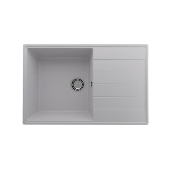 Мойка для кухни кварцевая Ulgran Quartz Prima 780-04, платина #2