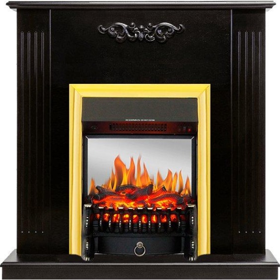 Каминокомплект Lumsden - Венге с очагом Fobos FX M Brass #1