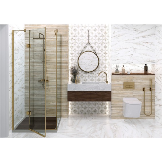 TWU09LAR014 плитка облицовочная рельефная Alma Ceramica Laura 249*500 (9 шт в уп/63.897 м в пал) #4