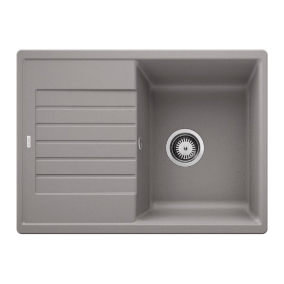 Blanco Zia 45 S Compact Silgranit PuraDur алюметаллик мойка #1