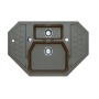 Alveus Sensual 60 Granital+ Chocolate-G03M 900x610x200 1+1/2 кухонная мойка