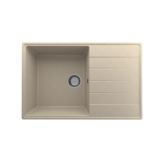 Мойка для кухни кварцевая Ulgran Quartz Prima 780-03, десерт #1