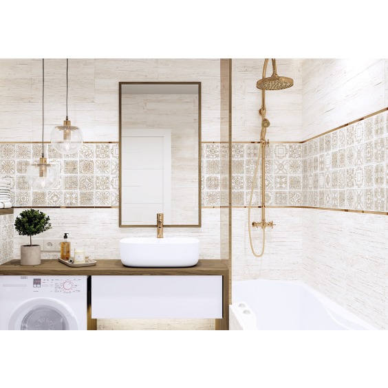 AltaCera Village Crema WT9VIE01 Плитка настенная 249*500 (12 шт в уп/80.676 м в пал) #2