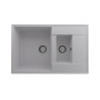 Мойка для кухни кварцевая Ulgran Quartz Prima 780-04, платина, 1,5 чаши
