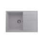Мойка для кухни кварцевая Ulgran Quartz Prima 750-04, платина