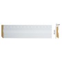 Плинтус напольный Decomaster Goldline 153-115 ДМ (95х12х2400мм)