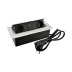 Удлинитель AQ Plug-X H2 горизонтальный 2хSCHUKO 1xUSB-A, 1xUSB-C алюминий