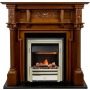 Каминокомплект Oxford - Орех с очагом Cavendish
