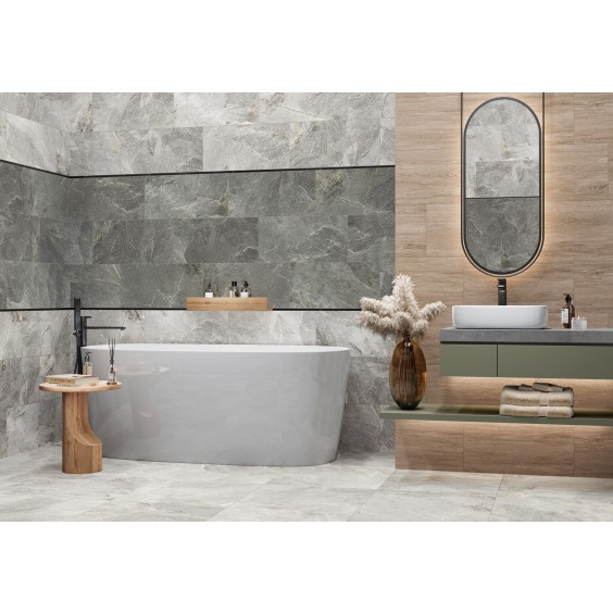 Delacora Stoncrete Vintage D30009M Керамогранит матовый карвинг 300*600 (8 шт в уп/46,08  м в пал) #4