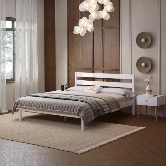 Кровать Мечта-7 160х200, обработка белый #3