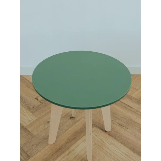 Стол детский или стол журнальный ЛуЛу, 600х600х556 мм, Кипарисовый зеленый #7