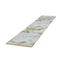 Столешница «Скиф» Мрамор Калакатта золотой арт. 208, 3000 x 600 x 16 мм