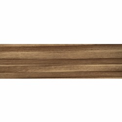 Кромка пластиковая с клеем «Скиф» Орех Волна арт. 132, 3000 x 32 мм