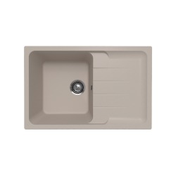 Мойка для кухни кварцевая Ulgran Quartz Gerda 780-02, Лён