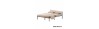 Комплект кровать Лофт 180х200 черный vel beige RS-1 180
