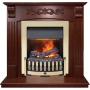 Каминокомплект Sorrento угловой - Орех с очагом Danville Brass FB2