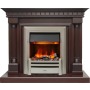 Каминокомплект Dallas - Темный дуб с очагом Chesford