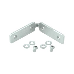 Крепежный уголок AQ для профиля Gola-X (1 уголок + 2 винта + 4 шайбы)