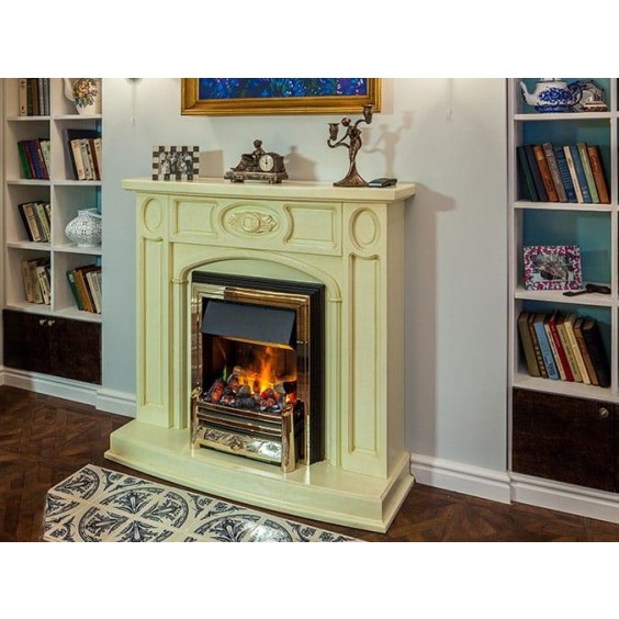 Портал Dimplex Florence - Слоновая кость с патиной #4