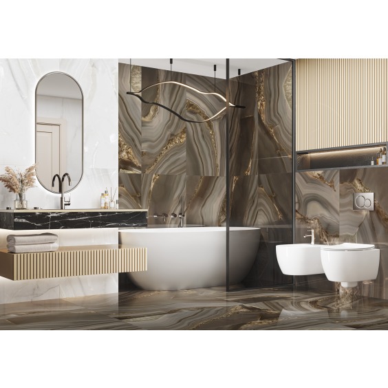 LCM 60120WOW21HG Wow Brown Керамогранит суперполированный 600*1200 (2 шт в уп/50,40  м в пал) #3