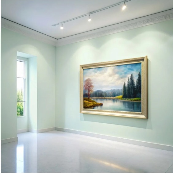 Краска интерьерная для стен и потолков износостойкая матовая Profipaints Eco Interior Vision 2.7л, Пасмурное небо #3