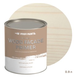 Масло-грунт по дереву для наружных работ Profipaints Silver Wood Fasade Primer Oil 0.9л, Белый