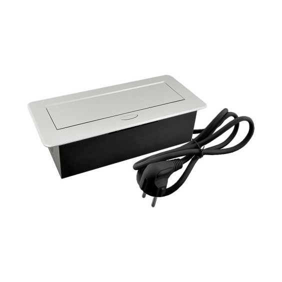 Удлинитель AQ Plug-X H2 горизонтальный 2хSCHUKO 1xUSB-A, 1xUSB-C алюминий #2