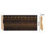 Плинтус напольный Decomaster Classicline 153-56 (95х12х2400мм)