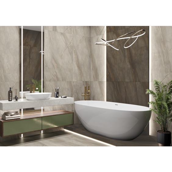 New Trend Nepal Light D120229M Керамогранит матовый карвинг 1200*600 (2 шт в уп/41,76  м в пал) #3