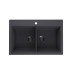Мойка для кухни кварцевая Ulgran Quartz Ruma 780-08, космос