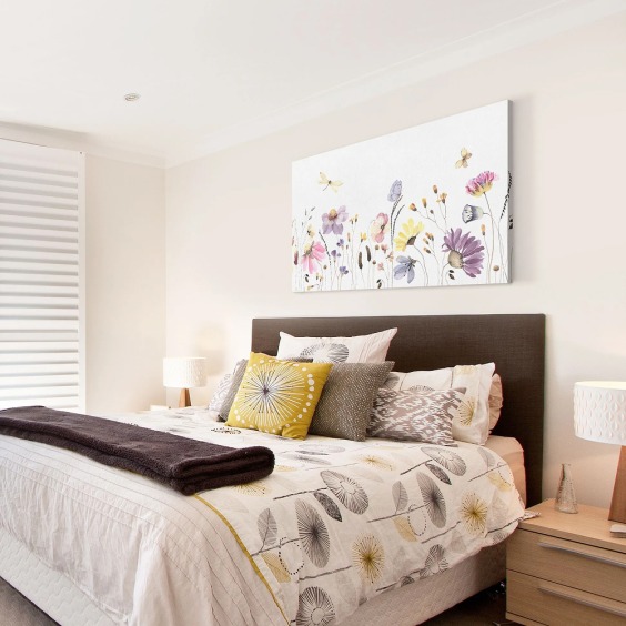 Интерьерная картина "Летняя лужайка" на холсте, большая, размер 30х45 см #6 Интерьерная картина "Летняя лужайка" на холсте, большая, размер 30х45 см #6