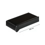 Подоконник пластиковый Moeller LD S 30, ширина 250 мм, Черный ультрамат (clean-touch)