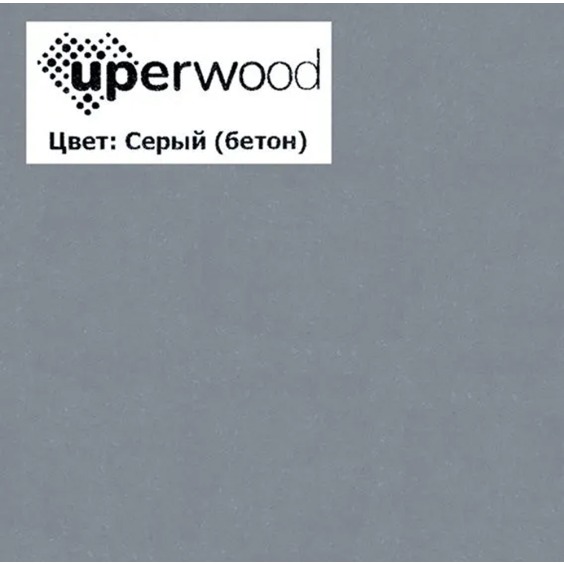 Раковина накладная овальная Uperwood Tanos Quartz 55 см, без отверстия для смесителя, серая, "бетон" #8