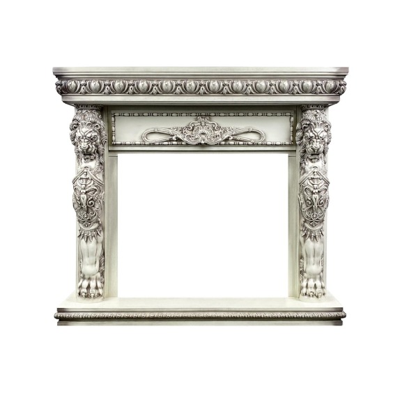 Каминокомплект Windsor - Слоновая кость с патиной с очагом Symphony 30'' DF3020-EU #2 Каминокомплект Windsor - Слоновая кость с патиной с очагом Symphony 30'' DF3020-EU #2