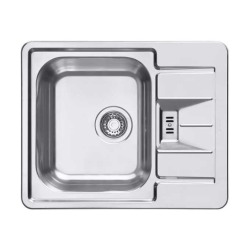 Alveus Line Maxim 60 SAT-90 610X500 LUX кухонная мойка