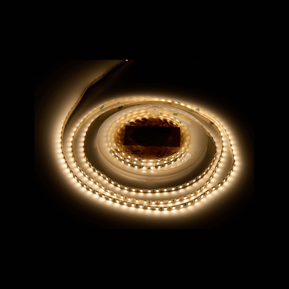 Лента светодиодная AQ Led-Line 2835 120 LED/м 12V 9,6W/м 5 мм IP20 Теплый белый 2800-3200 К, 5 м (15.0025) #3