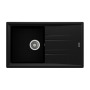 Teka Stone 50 B-TG 1B 1D Metallic black кухонная мойка