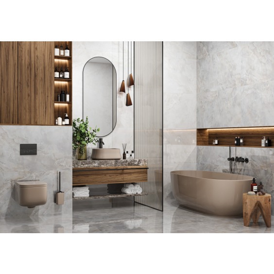 New Trend 60120ETR15P Onice Vetro Dark Керамогранит полированный 600*1200 (3 шт в уп/60,48  м в пал) #2