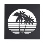Картина Vice City [ тропический закат ], 45х45х2 см